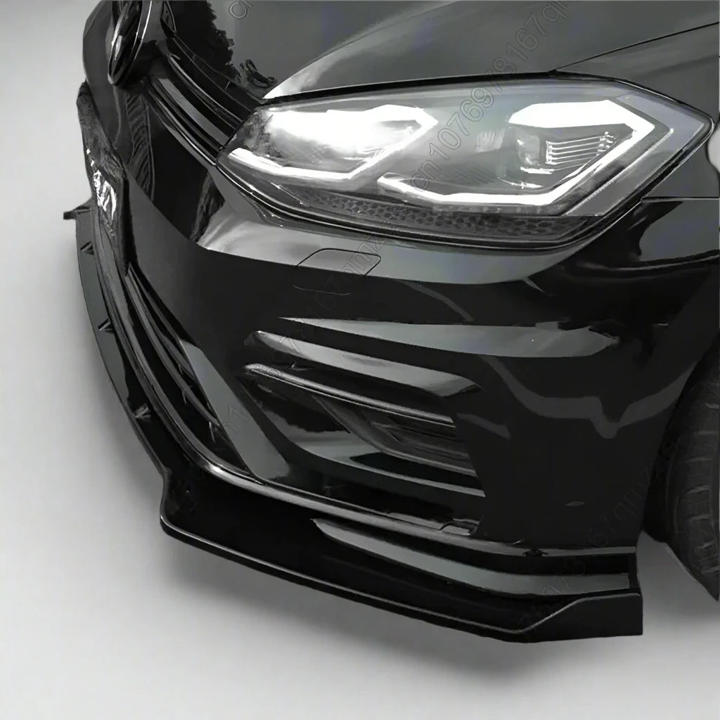 Volkswagen Golf 7 Facelift MK7.5 R GTI Rline 2014-2019 MAXTON Style Front Splitter