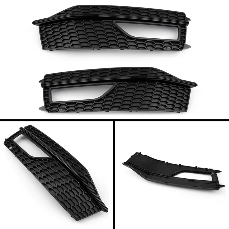 Audi A4 Fog Light Lamp Cover Grill For B8.5 S-Line S4 2012 2013 2014