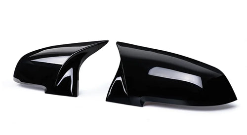 Mirror Cover Cap Carbon Black for BMW Series 1 2 3 4