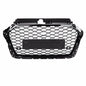 RS3 Style Front Sport Hex Mesh Honeycomb Hood Grill for Audi A3/S3