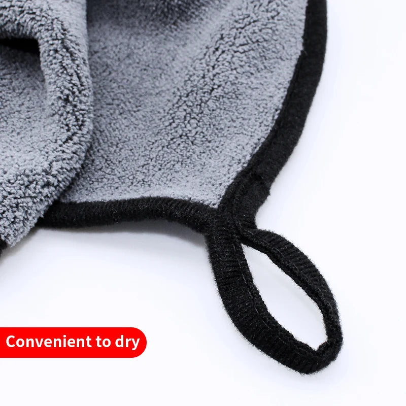 Car Wash Towel Cotton Drying Cloth For Audi Q5 S4 A5 C6 S5 A4 2024 Quattro 2023 2022 B8