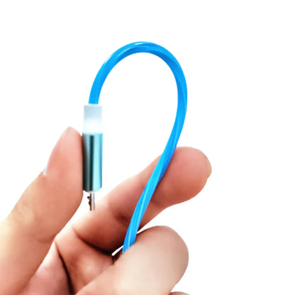 LED Charging Cables Micro USB - Type C Charger For Samsung Xiaomi Huawei iPhone Charge Wire Cord