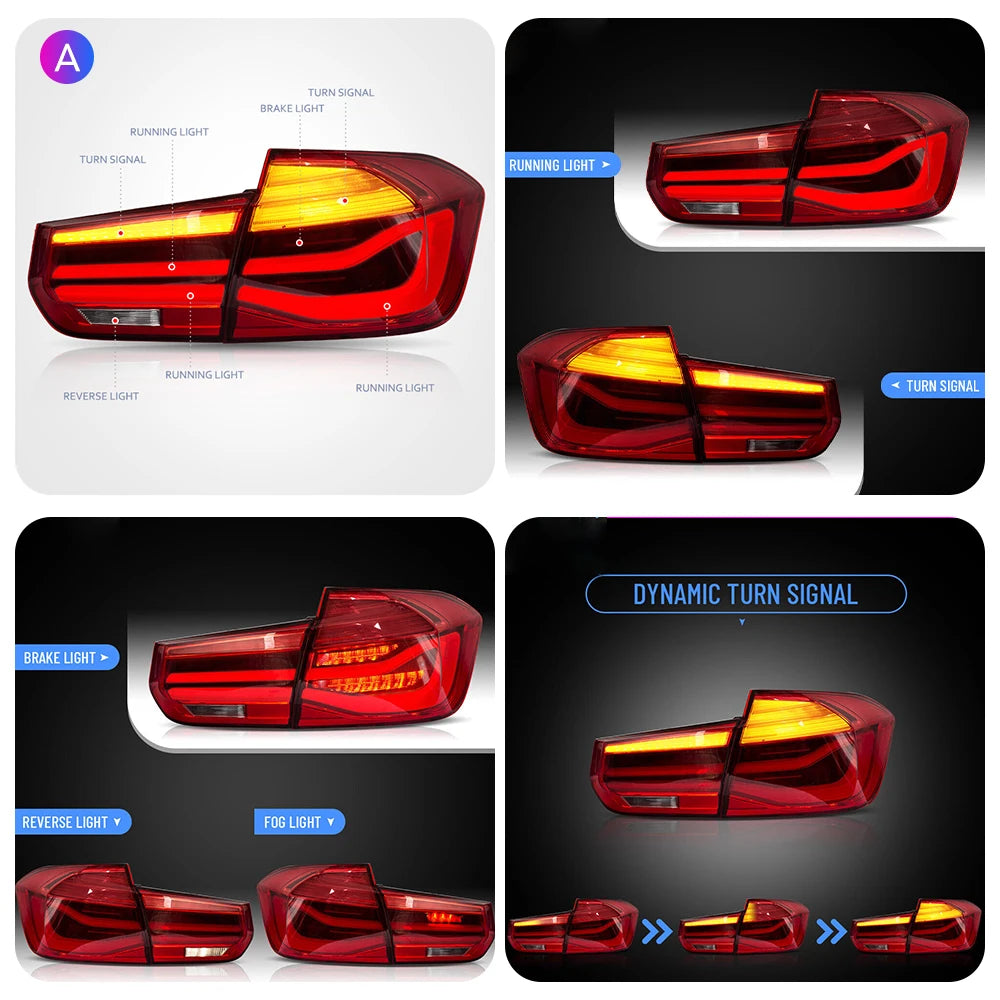 OLED / LED BMW Tail Light Assembly For F35 F30 F80