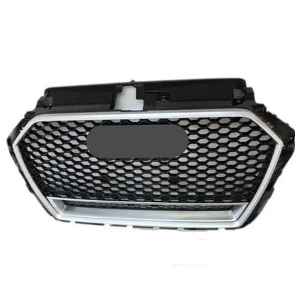 RS3 Style Front Sport Hex Mesh Honeycomb Hood Grill for Audi A3/S3