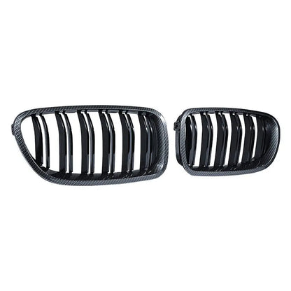 Dual Slat Kidney Grill For BMW 5 Series