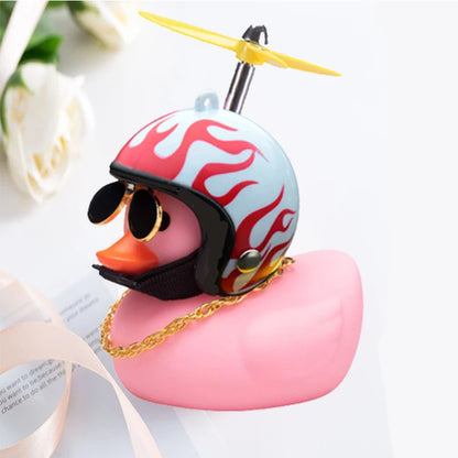 Duck With Helmet Decor!