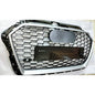 RS3 Style Front Sport Hex Mesh Honeycomb Hood Grill for Audi A3/S3