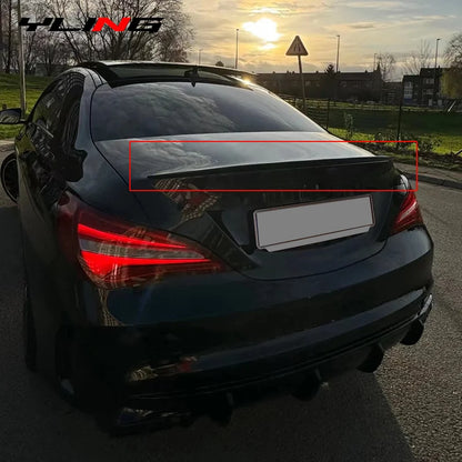 Rear Spoiler Mercedes Benz CLA Class C117 C118 CLA200 CLA260 CLA45 AMG 2013-2023 Car Rear Spoiler Lip Exterior Parts