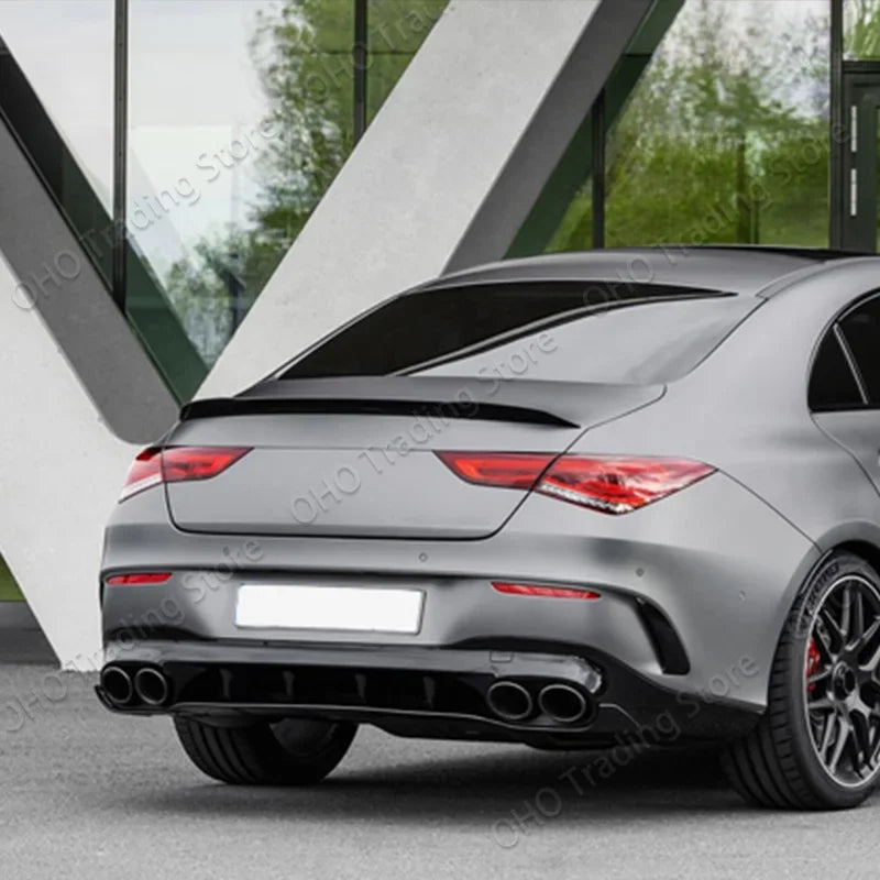 Mercedes Benz CLA class C118 W118 X118 Rear Trunk Spoiler Wing CLA180 200 220 250 CLA35 CLA45 AMG 2020 2021 2022 2023