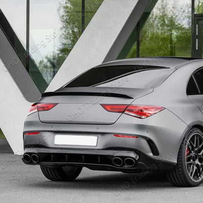 Mercedes Benz CLA class C118 W118 X118 Rear Trunk Spoiler Wing CLA180 200 220 250 CLA35 CLA45 AMG 2020 2021 2022 2023