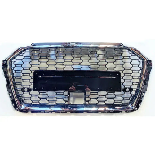 RS3 Style Front Sport Hex Mesh Honeycomb Hood Grill for Audi A3/S3