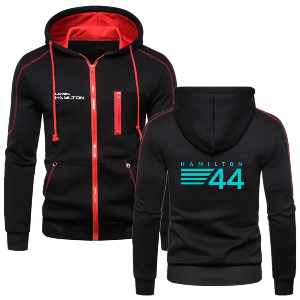 F1  Lewis Hamilton 44 2024 New Mens Hoodie Spring Autumn Coat