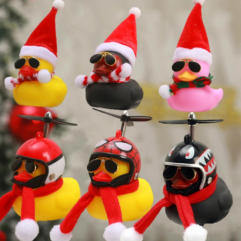 Dashboard Duck Christmas Decoration