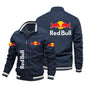 Red Bull Racing Jacket Trendy Casual Loose Motorcycle Jacket Outdoor Sport Oversized Custom Racing
