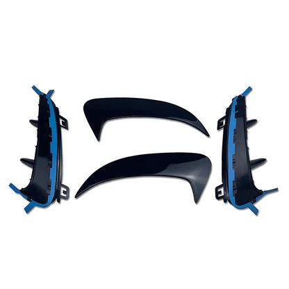 Pair Rear Bumper Canards Splitter For Mercedes Benz W177 AMG Line Hatchback A180 A200 A220 A160 A250 A35 2019