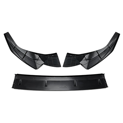 Front Bumper Spoiler Lip Trim Lower Splitter Blade For Audi A5 Sline 2021 - 2024