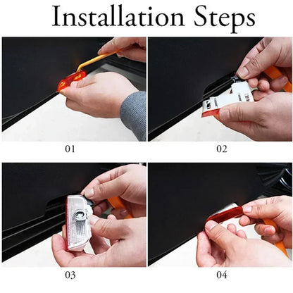 LED Car Door Welcome Light Logo for VW GTE Logo
