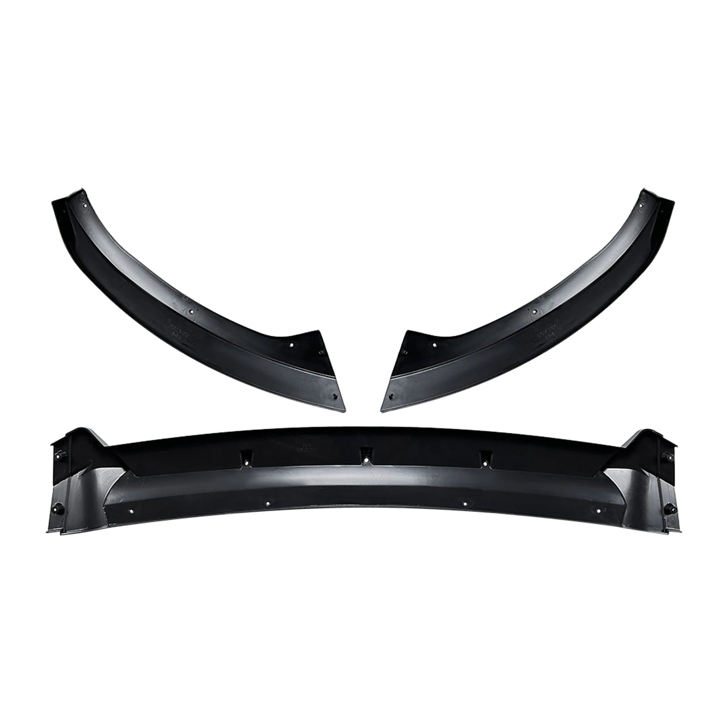 Front Bumper Spoiler Lip For Ford Focus ST MK3.5 2015-2018