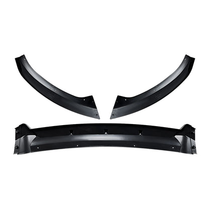 Front Bumper Spoiler Lip For Ford Focus ST MK3.5 2015-2018