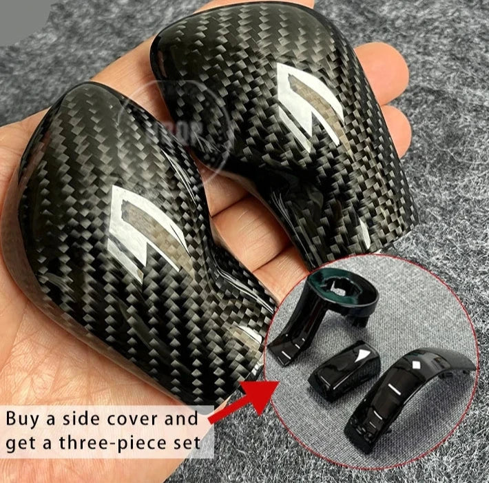 Carbon Fiber DSG gear Knob cover shifter trim for VW Golf 7 GTI R