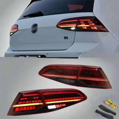 LED Tail Lamps Assembly For VW Volkswagen Golf MK7 Golf7.5 TSI/TDI 2013 - 2020