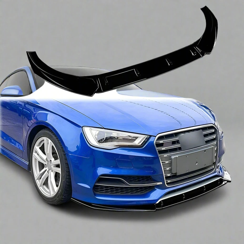 Audi A3 S-Line S3 8V Pre-Facelift 2013-2016 Car Front Bumper Lip