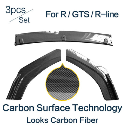 Front Splitter for VW Scirocco R, GTS, R-Line