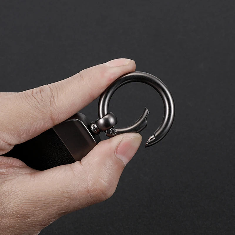 Genuine Leather SEAT Leon Keychain