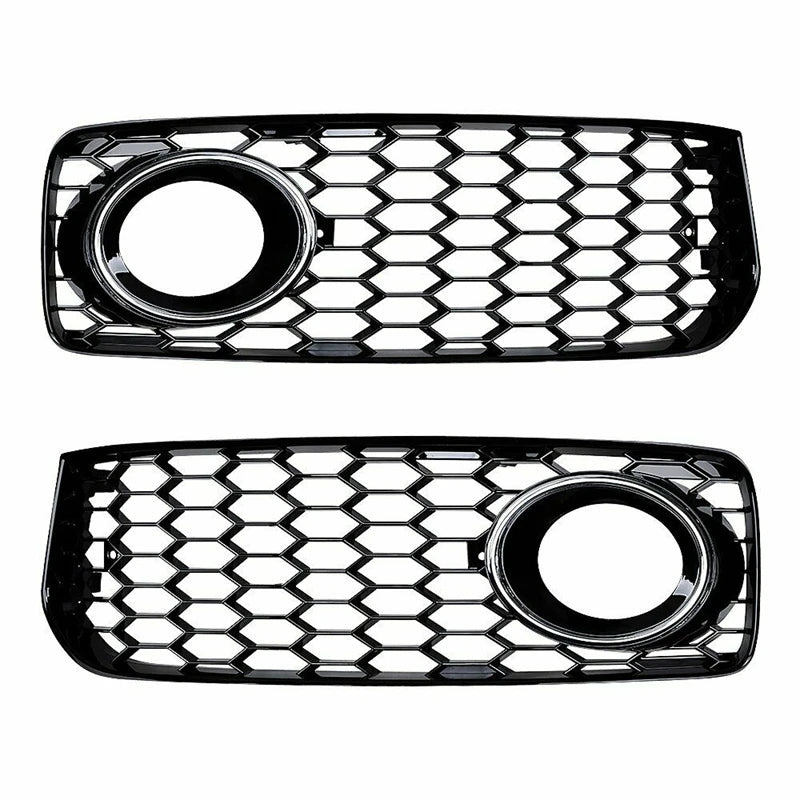 Audi A5 Car Front Bumper Fog Light Lamp Grille Grill Cover Mesh