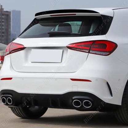 Rear Trunk Spoiler for Mercedes Benz A Class W177 A180 A200 A220 A35 AMG 2018-2023+ Tail Wing Body Kits Accsesories