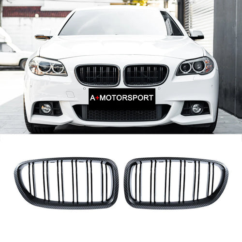 Dual Slat Kidney Grill For BMW 5 Series