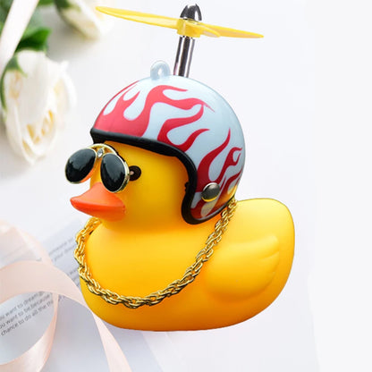 Duck With Helmet Decor!