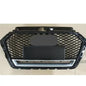 RS3 Style Front Sport Hex Mesh Honeycomb Hood Grill for Audi A3/S3