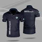 2024 New Men's Cycling Sport Bicycle BMW High Quality Polo Shirt Street Outdoor Fashion Leisure BMW Polo Shirt