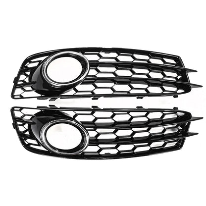 Audi A3 HONEYCOMB Front Bumper Fog Light Lamp Grille Grill Cover Mesh