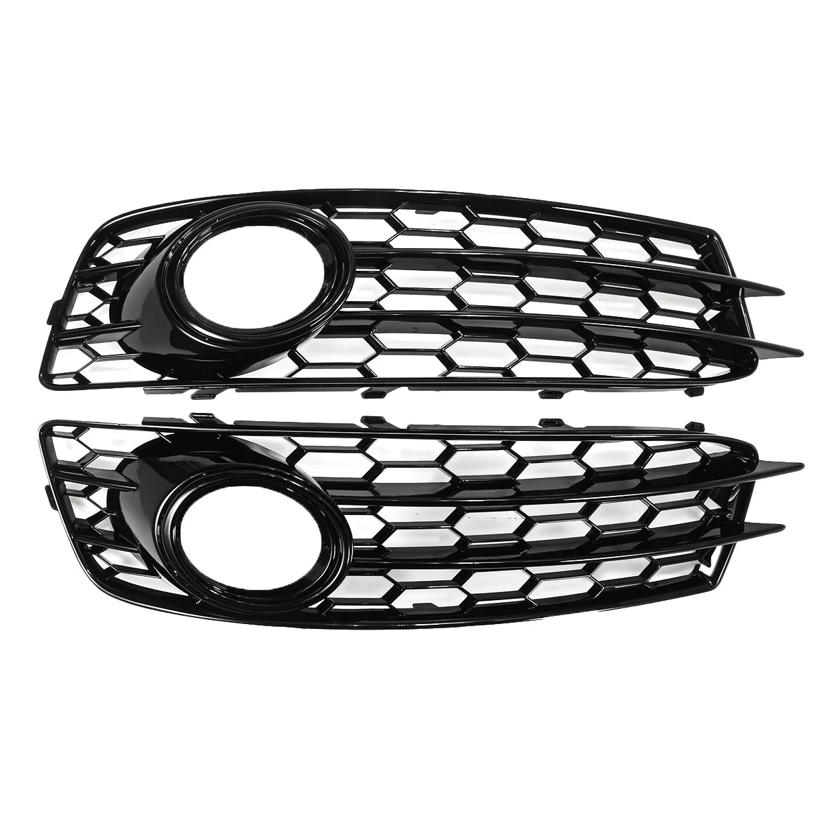 Audi A3 HONEYCOMB Front Bumper Fog Light Lamp Grille Grill Cover Mesh