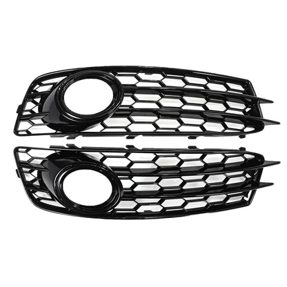 Audi A3 HONEYCOMB Front Bumper Fog Light Lamp Grille Grill Cover Mesh