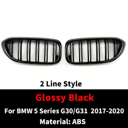 Front Bumper Grill For BMW 5 Series M5 G30 G31 520i 530i 540i ABS