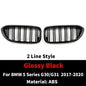 Front Bumper Grill For BMW 5 Series M5 G30 G31 520i 530i 540i ABS