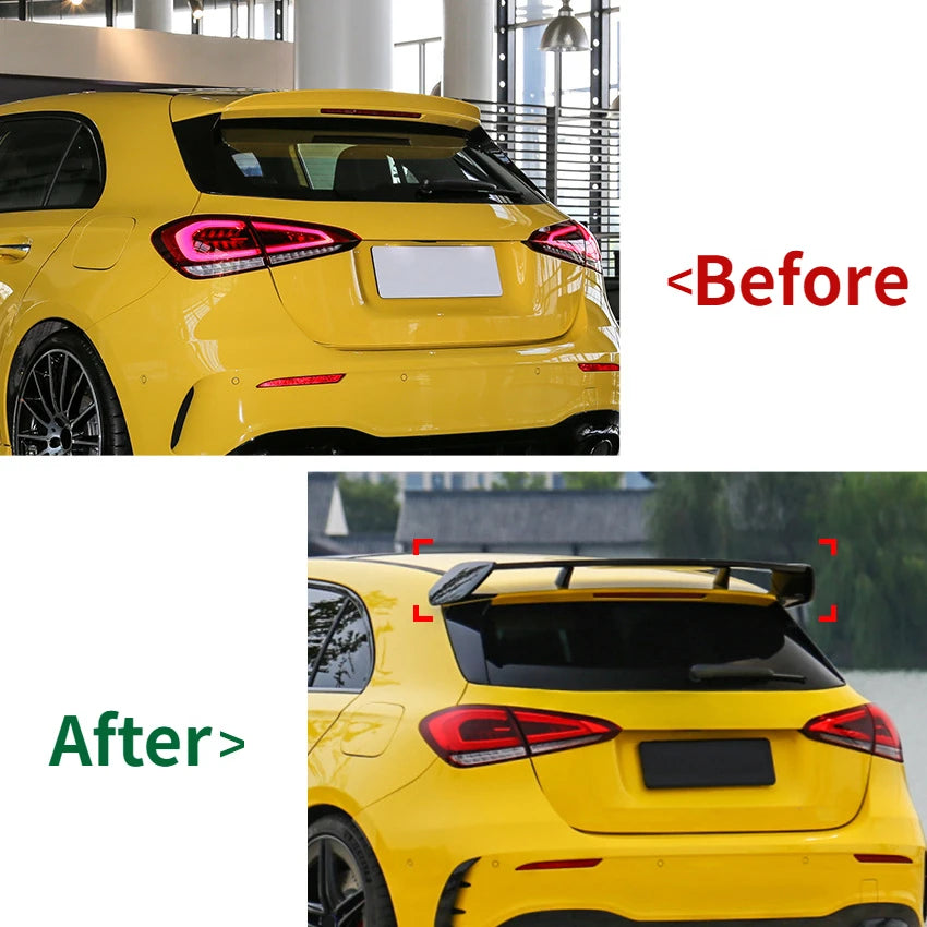 Mercedes Benz A Class W177 Rear Spoiler Wing