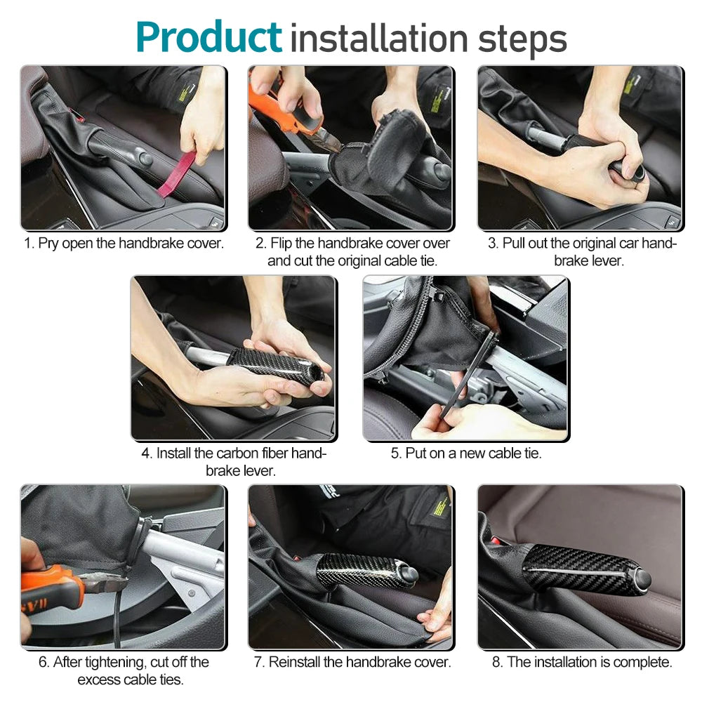 Carbon Handbrake Replace Cover for BMW E and F series