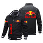 Red Bull Racing Jacket Trendy Casual Loose Motorcycle Jacket Outdoor Sport Oversized Custom Racing