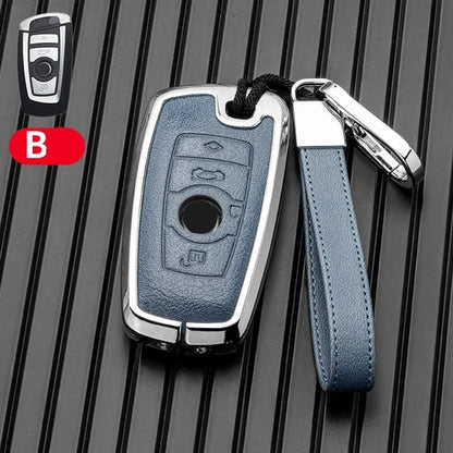 Metal Car Key Case Cover for BMW