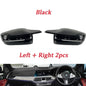 Carbon Fiber Pattern/Black Side Mirror Covers for BMW G Series