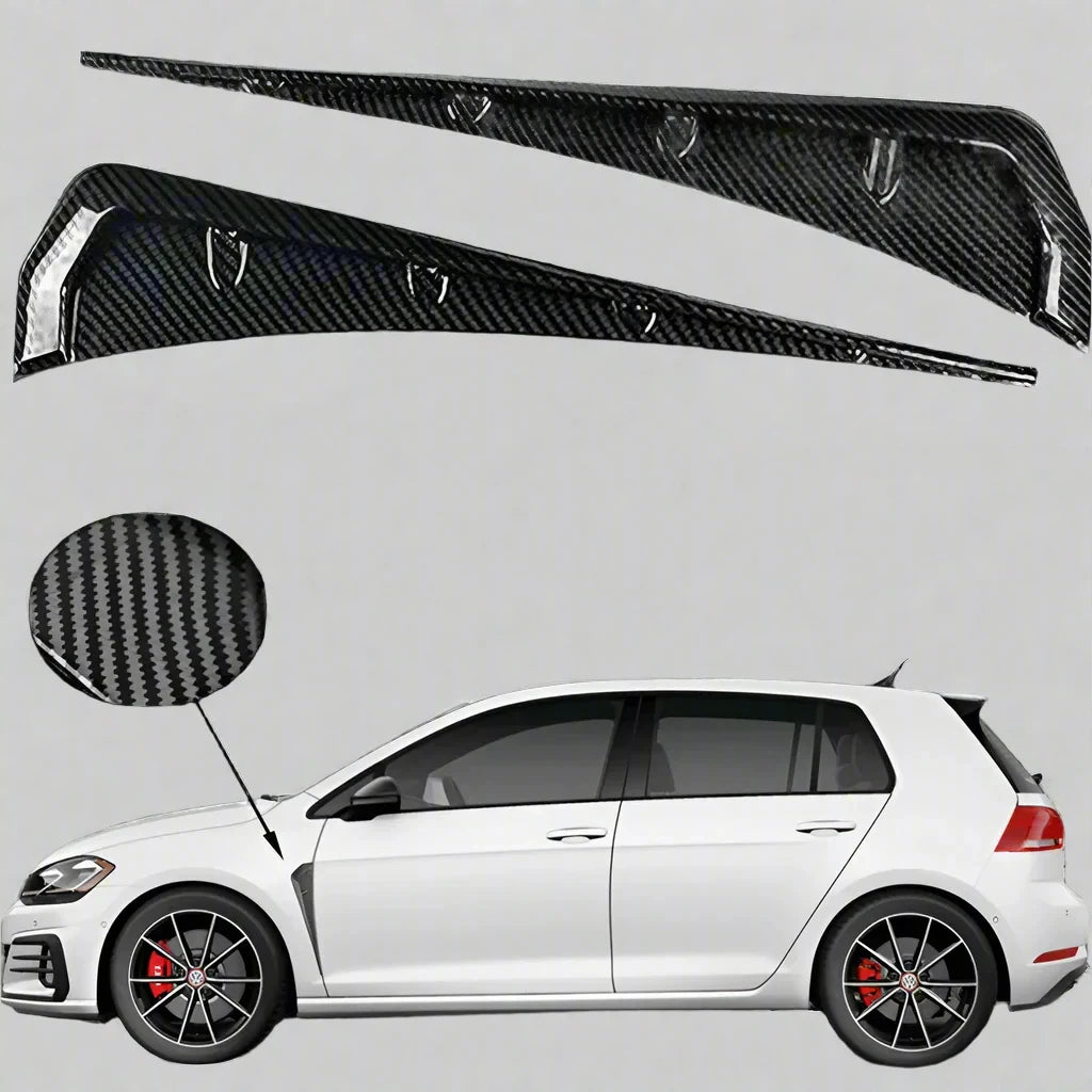 2pcs Car Fender Side Vents Trim For VW