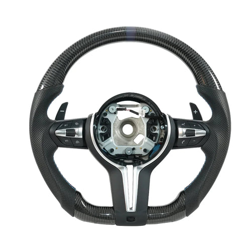 Carbon Fiber Car Steering Wheel For BMW M M3 M5 M6 F01 F02 F06 F07 F10