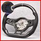 Carbon Fibre Steering Wheel Leather VW Golf MK7 MK7.5