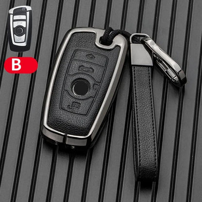 Metal Car Key Case Cover for BMW