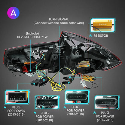 OLED / LED BMW Tail Light Assembly For F35 F30 F80