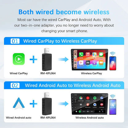 Carplay / Android Auto Wireless Adaptor